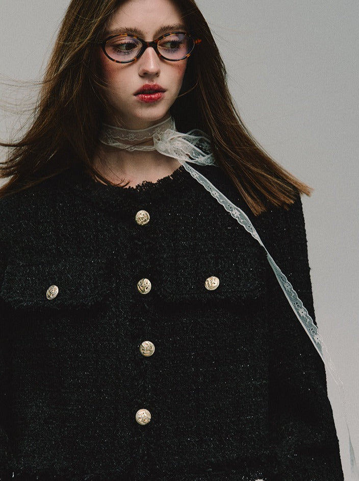 Veste en tweed Tone Woody