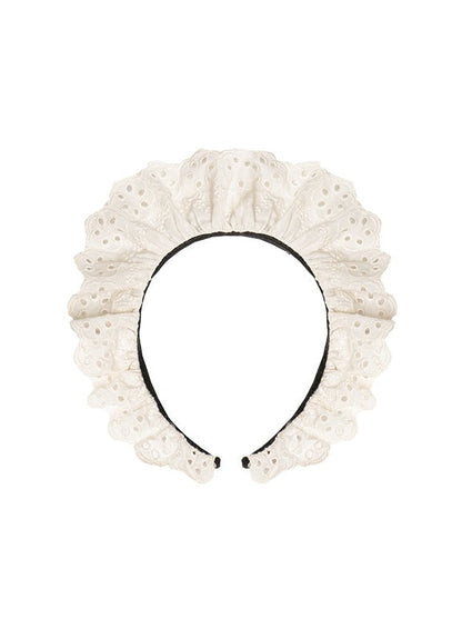 Maid Dress Lace Pleated