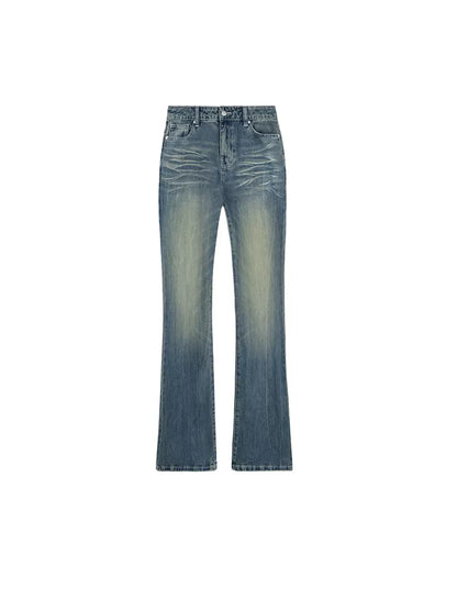 Denim Mode Pants Straight Ride