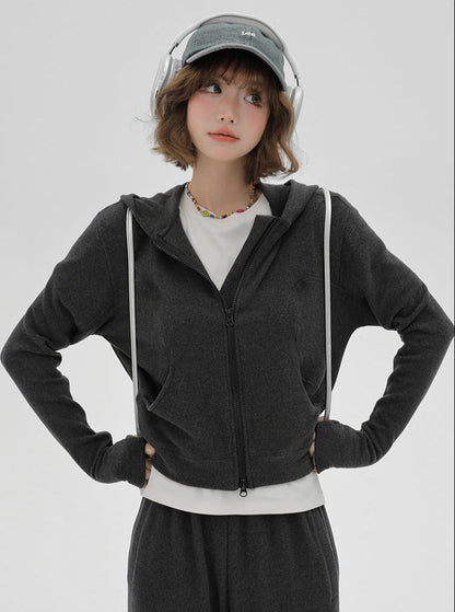 Lazy Sweatshirt Hoodie Jacket Pants Style Sport Casual Korean