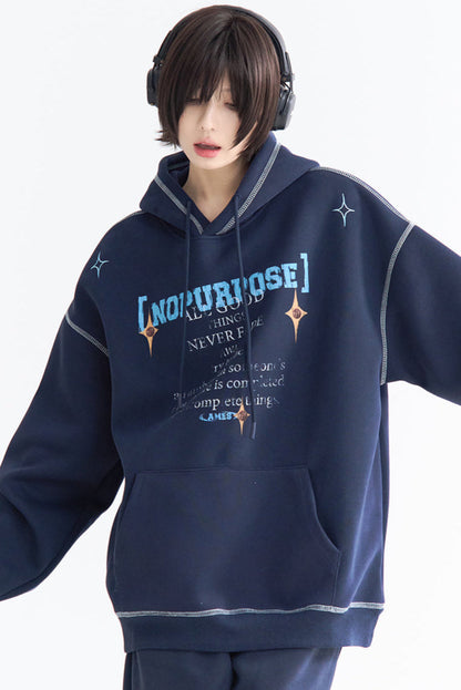 Casual Kangaroo Pocket Hoodie