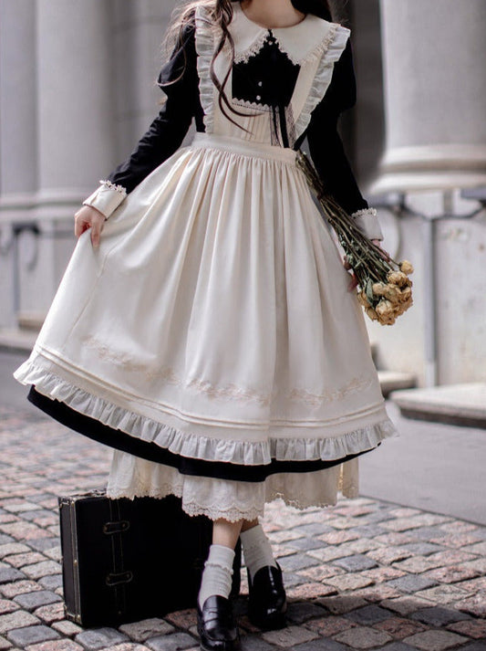 Élégante robe Angelina Set Maid Retro