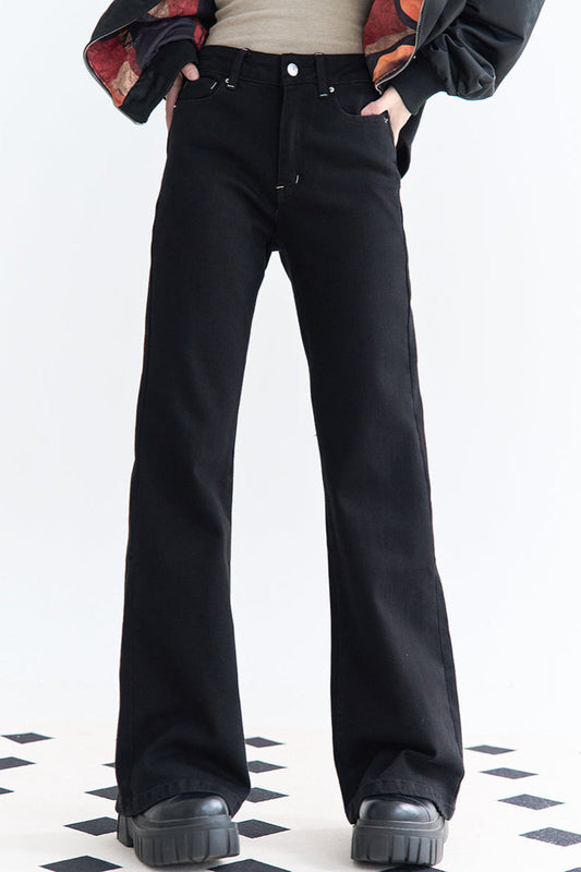 Micro Flare Slim Jeans