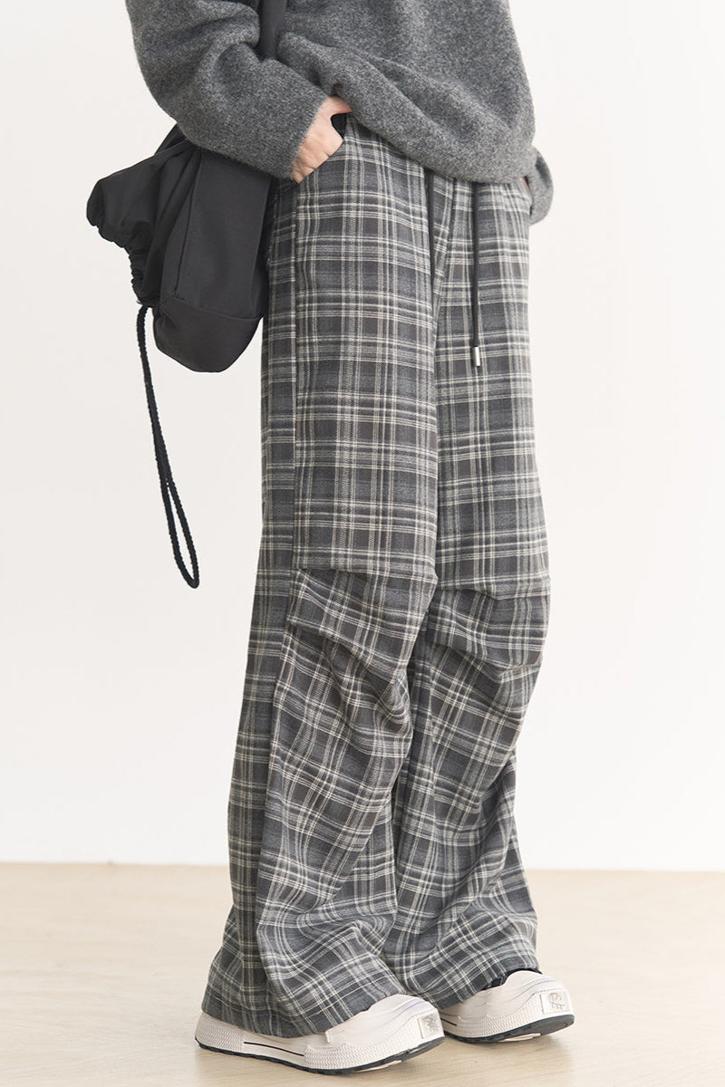 Checked Museum Spring Culottes Casual 2025 Gravity