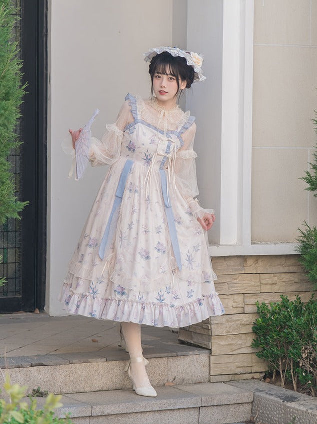 Flower Dress Light Summer Camisole Lolita