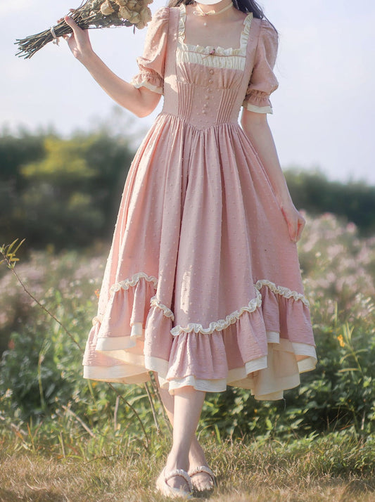 Apron + Frilled Dress Sweet + Bandana Retro