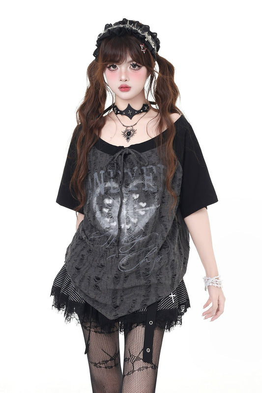 Over Mood Mine Grunge T-Shirt