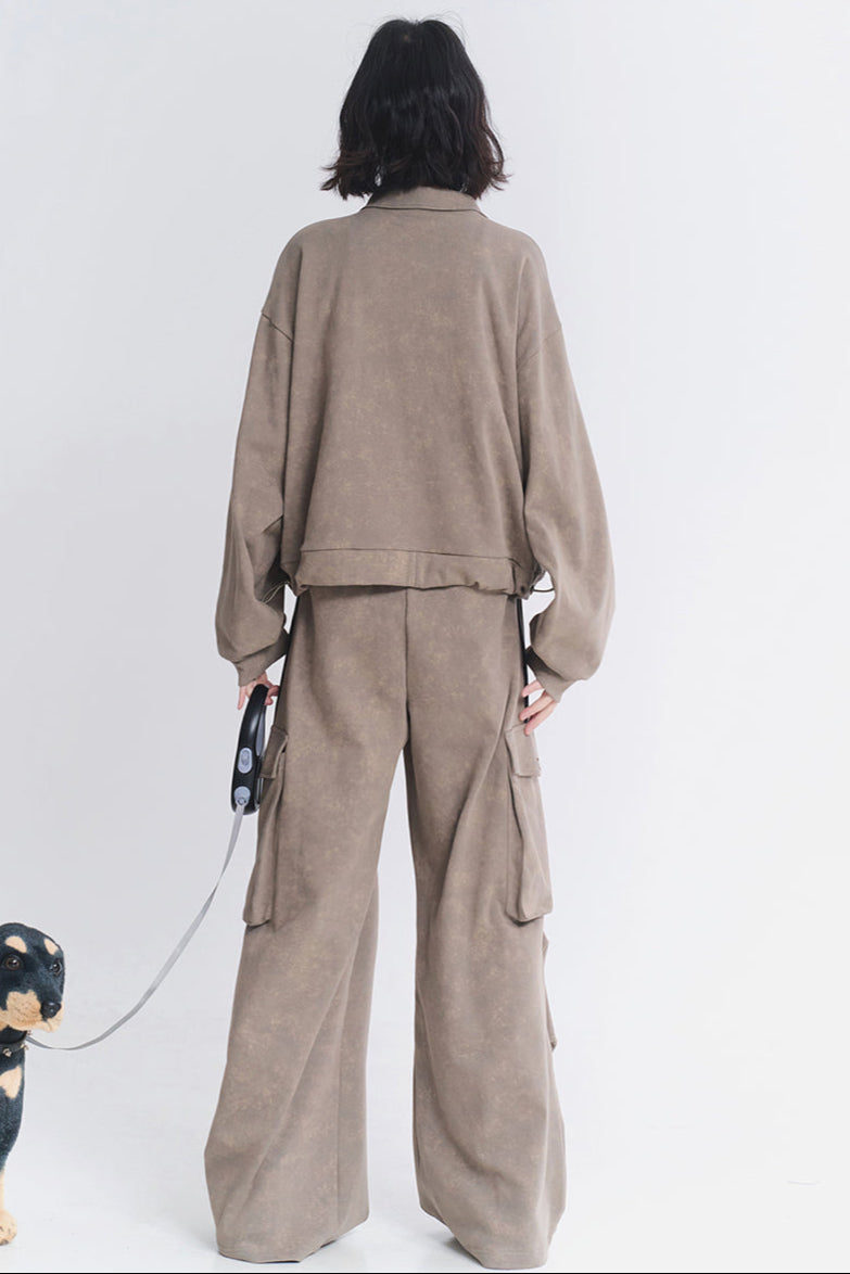Hose Sweatshirt Cargo-Setup und