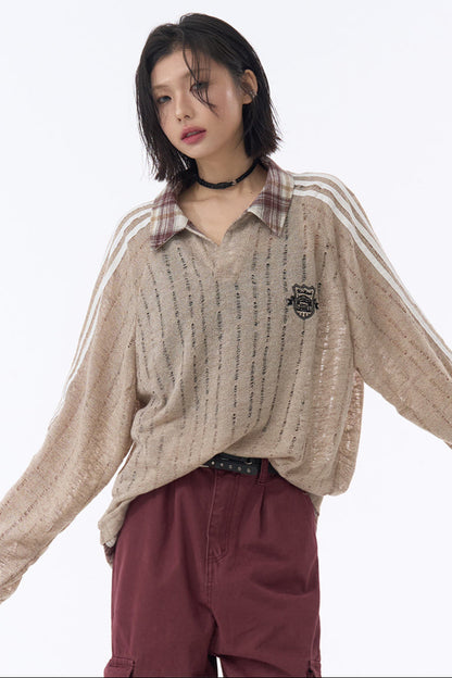 Plaid Sweatshirt