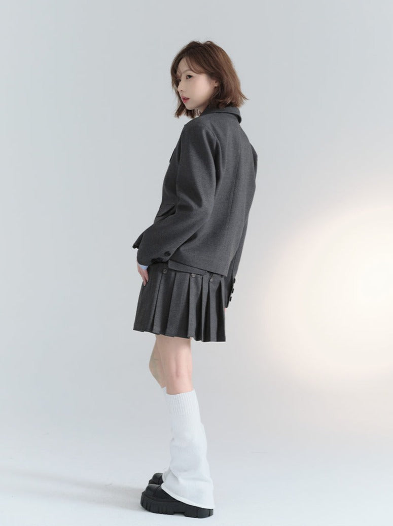 Veste emblème College Simple