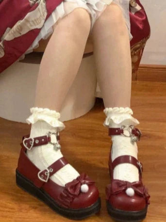 Toe Colorita Retro Soft Shoes Meowko Girl Round