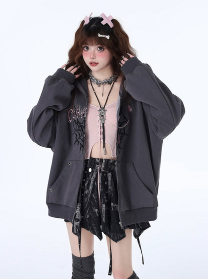 Versatile Niche Hoodie Punk Loose Sweet