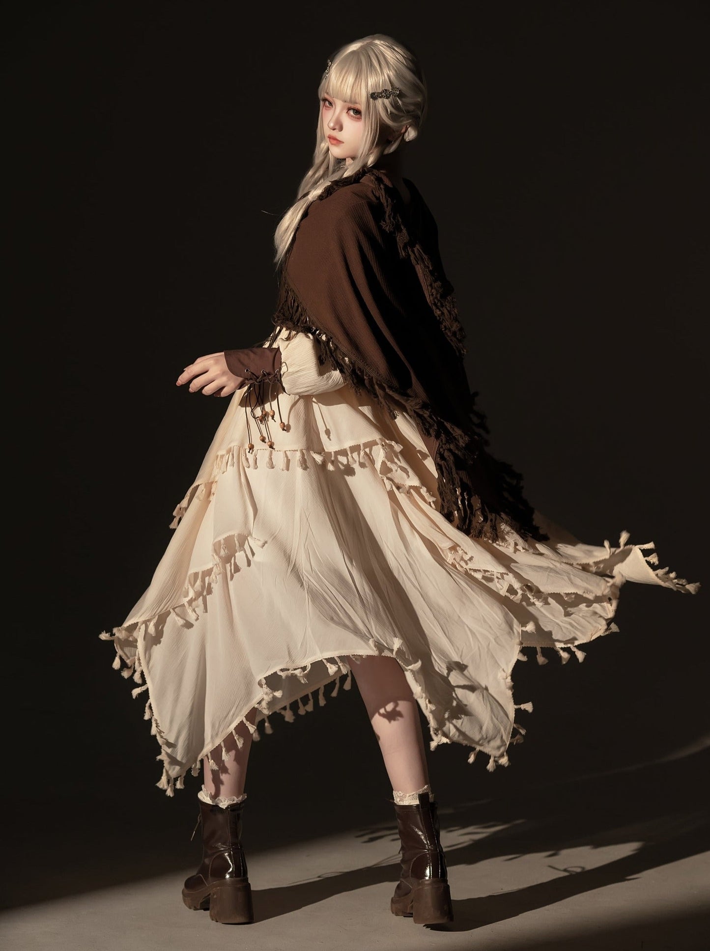Style Dress Exotic Vest Cape