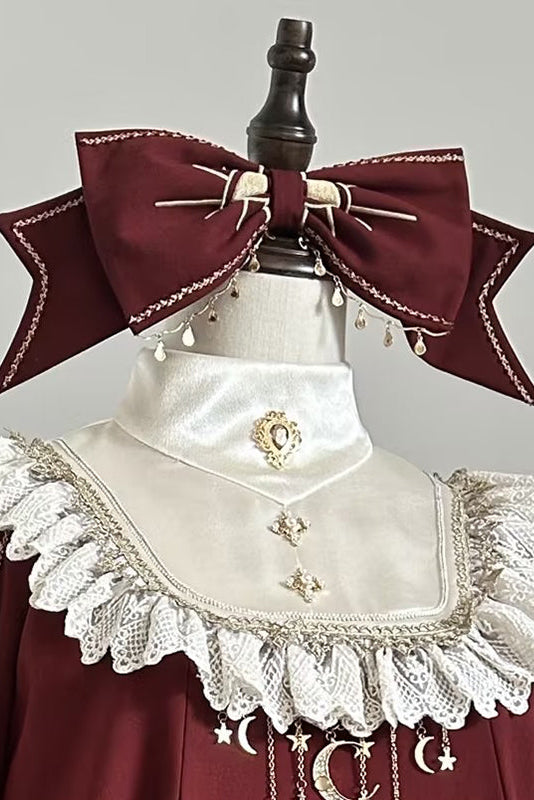 + Lolita Big Dress Doll Classical Pants Inner Ribbon