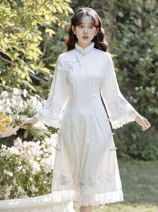 Long Retro China Dress