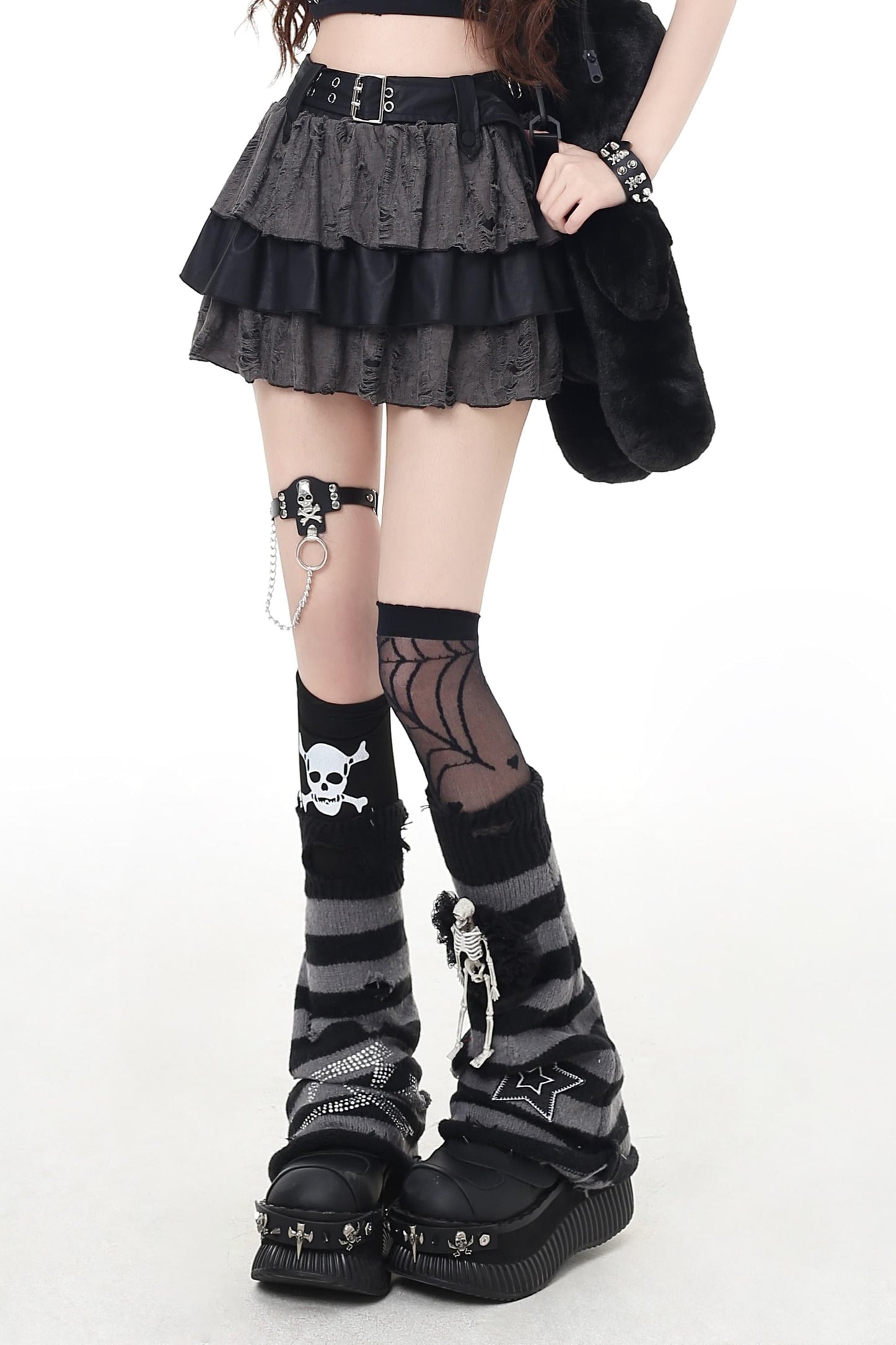 Grunge Cool Suite Cake Skirt
