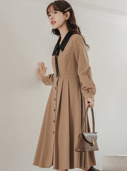 Style Dress French Retro Shirt Girly
