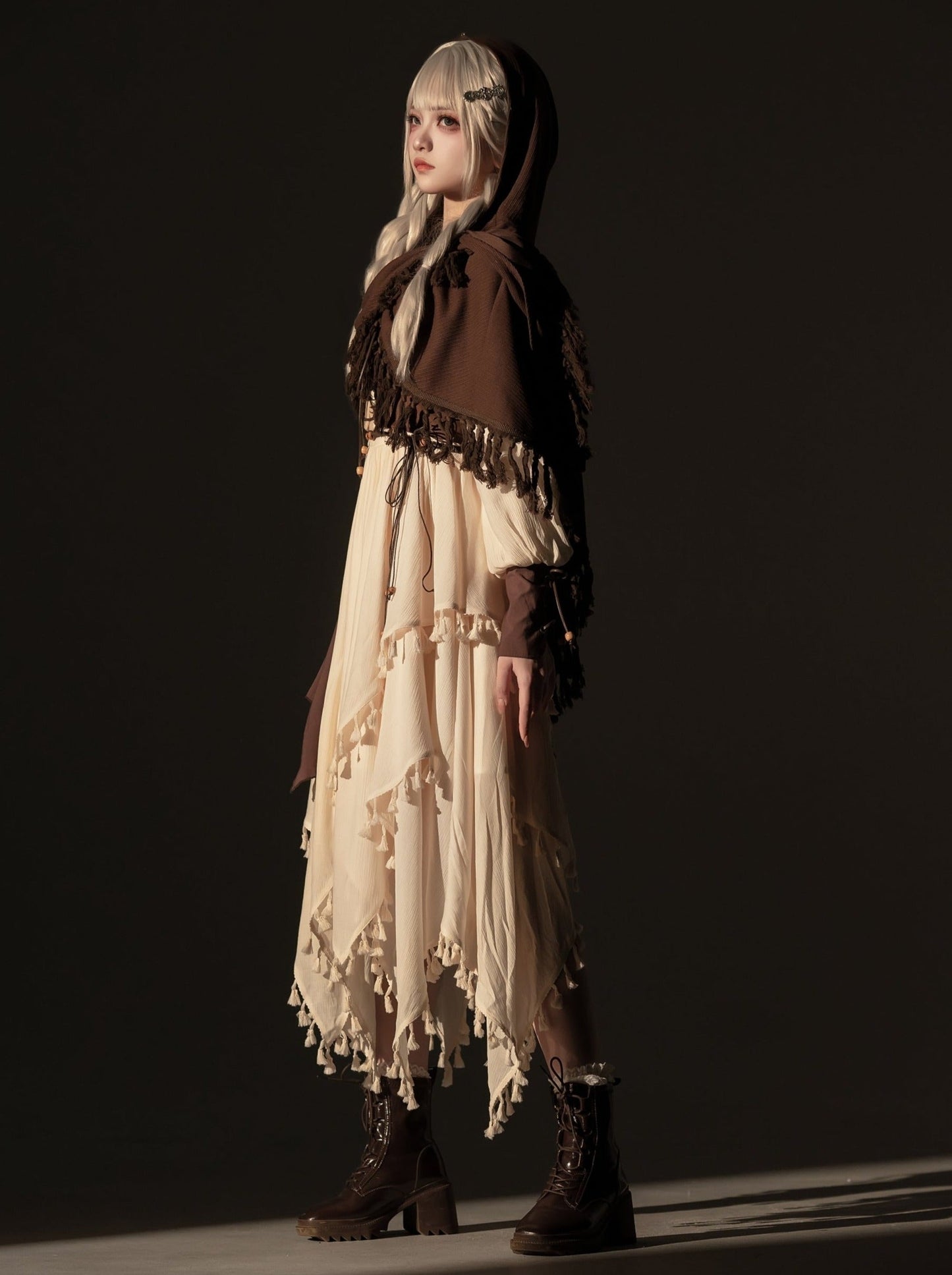 Style Dress Exotic Vest Cape