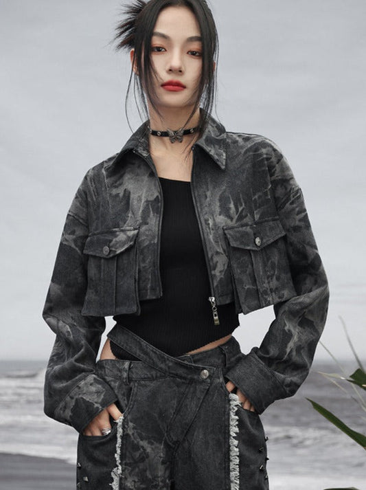 Veste tie-dye Mode Denim