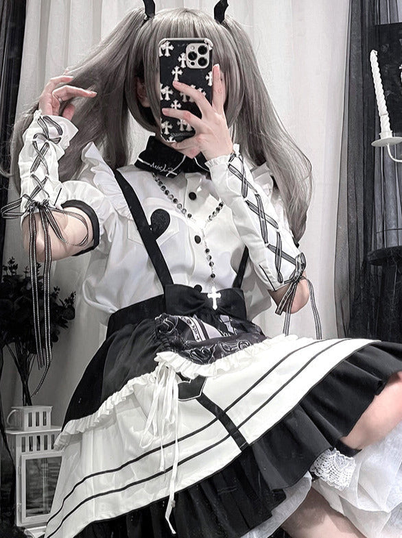 Maid Set-Up Lolita English Dress