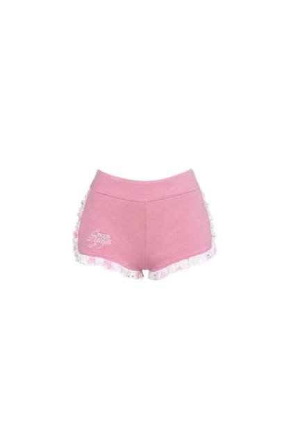 Cat Ear Hoodie Shorts Pinky +