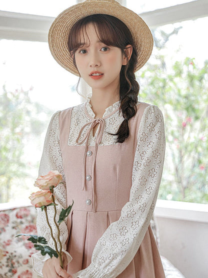 Skirt Suspender Retro Sweet