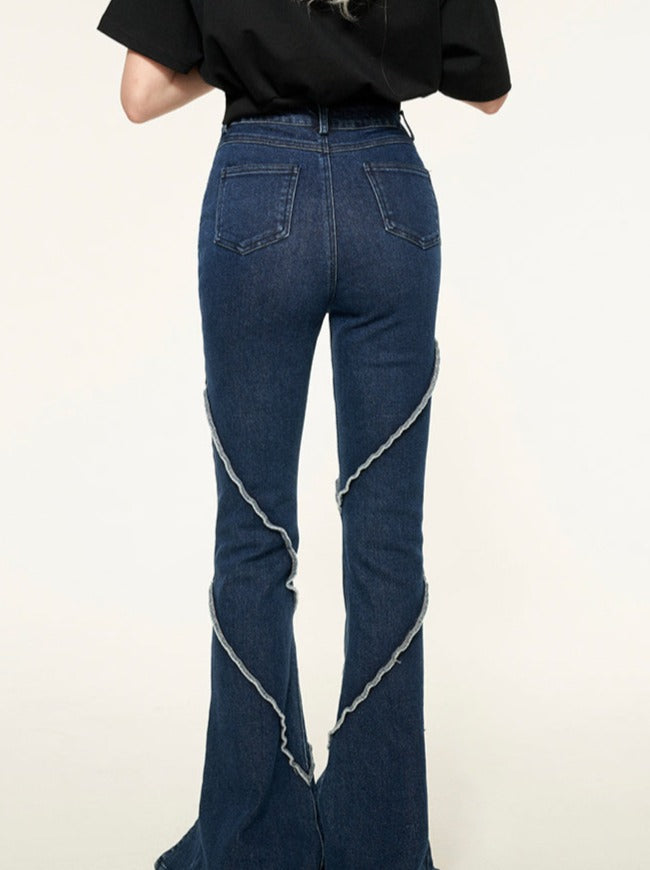 Ausgestellter Slim-Denim im amerikanischen Stil
