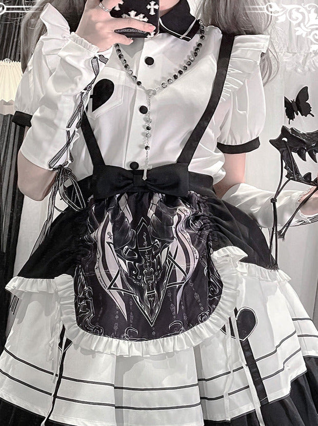 Maid Set-Up Lolita English Dress