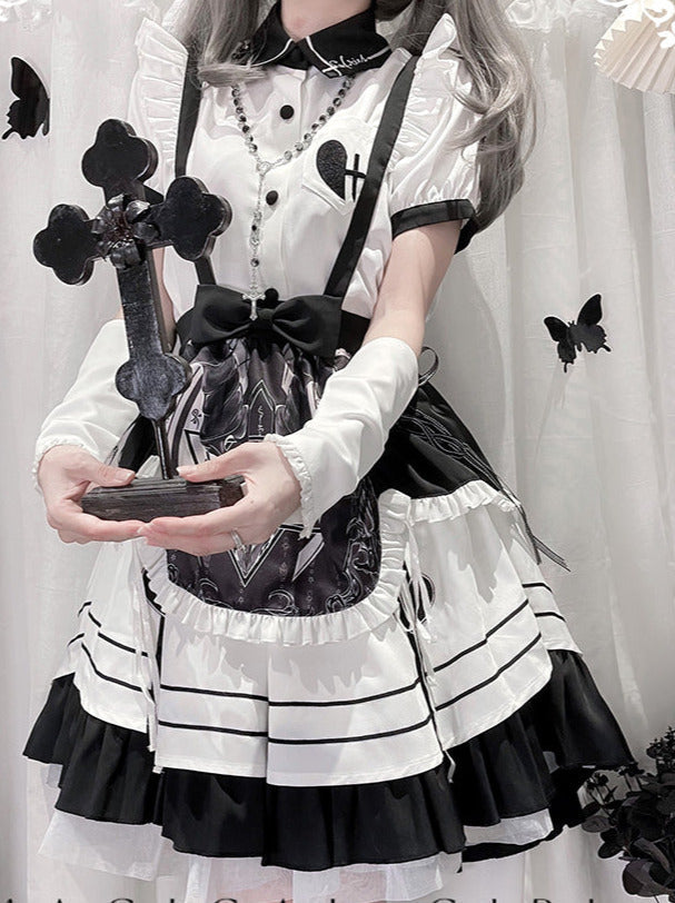 Maid Set-Up Lolita English Dress