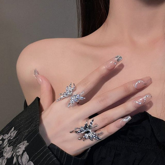 of / 2 Ring Designs) Butterfly (Various Set