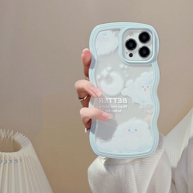 Transparent Phone Case Cloud