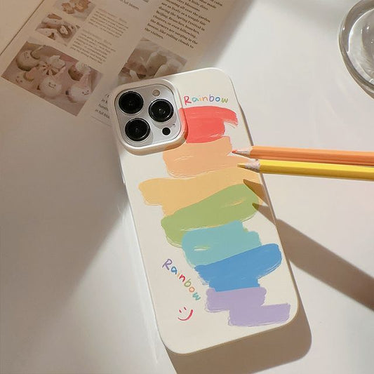 レインボースマホケース
