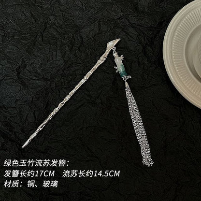 Hair Fringed Stick Flower /