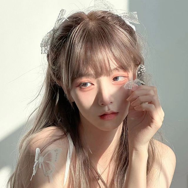 Ribbon Hair Clip / Set Lace