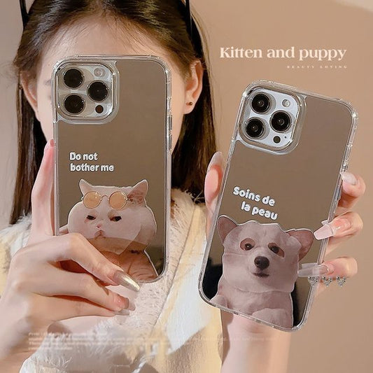 Animal Case Mirrored Phone