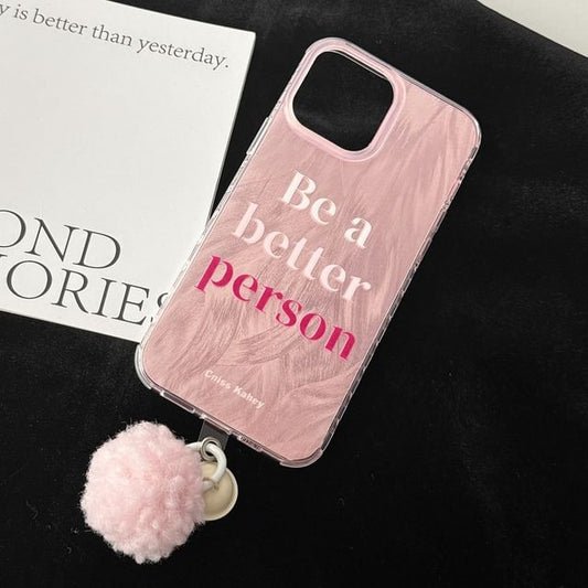 Phone Bell Lettering Case Pom