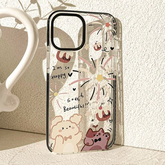Animal Firework Case Phone