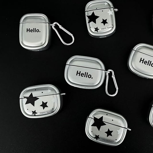 AirPods スターメタリックスキンケース Pro / イヤホンチャーム付き