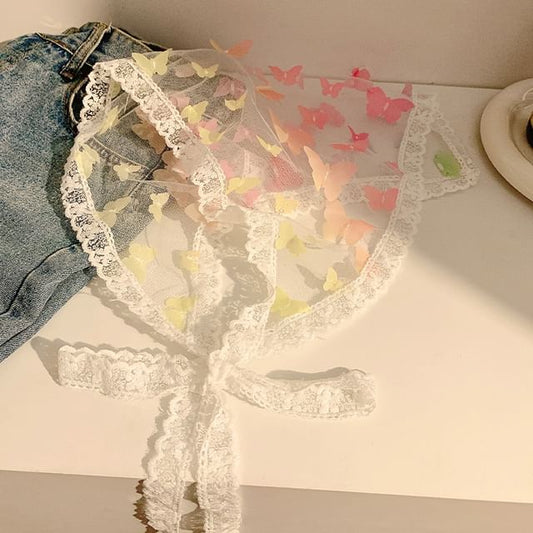 Designs) Trim (Various Head Triangle Scarf Lace