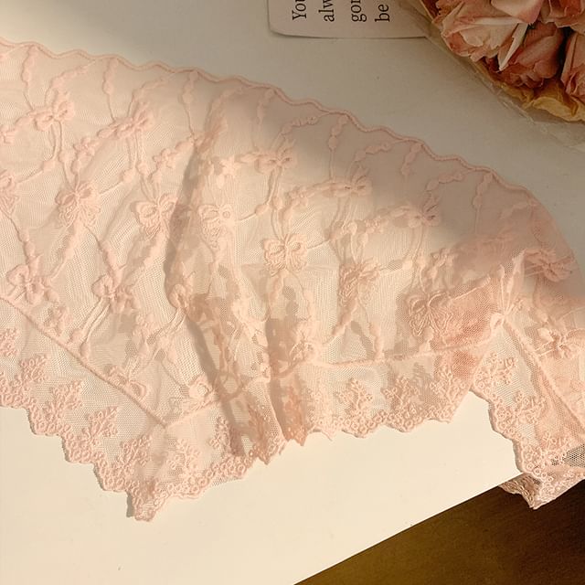Triangle Lace Head Scarf Designs) (Various