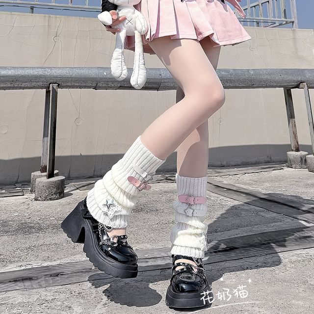 Buckled Warmers Leg Star