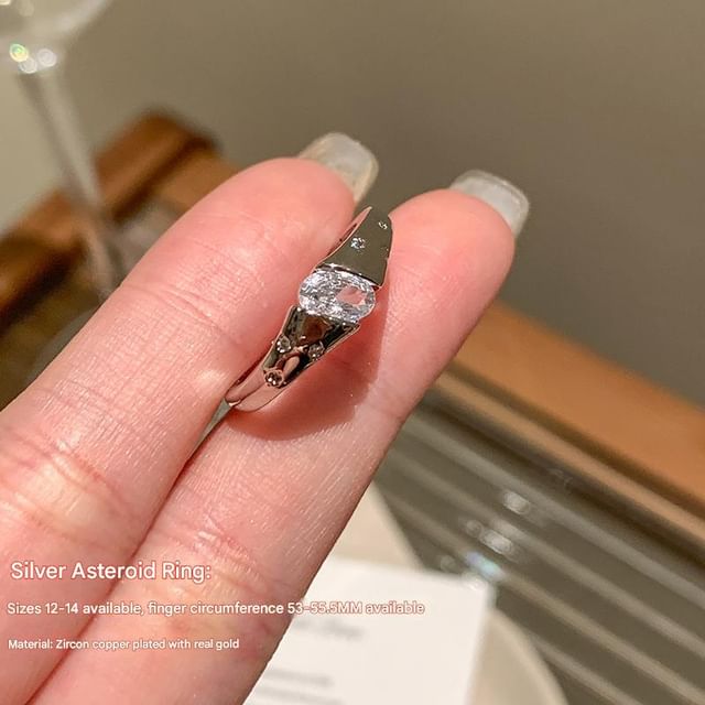 CZ Ring Thick