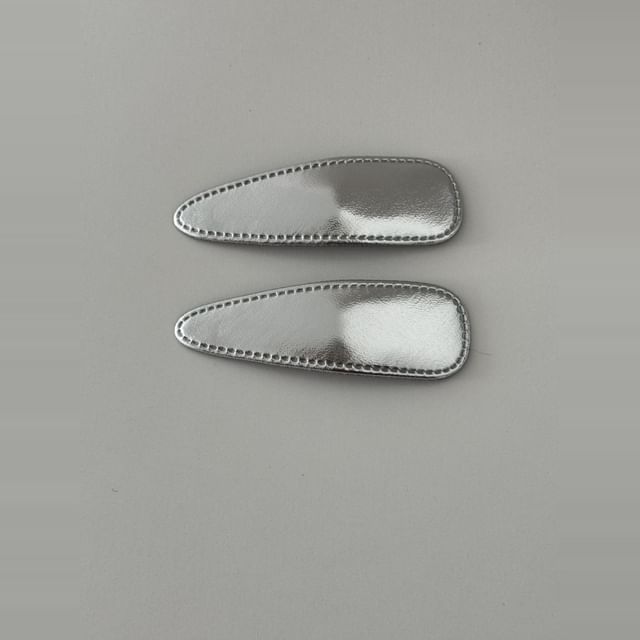 Geometric Set Hair Clip Alloy