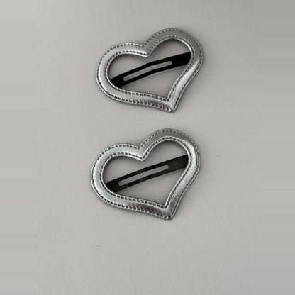 Geometric Set Hair Clip Alloy