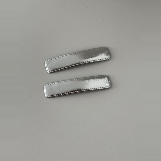 Geometric Set Hair Clip Alloy