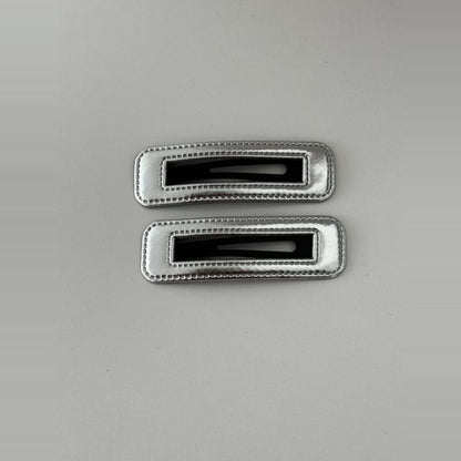 Geometric Set Hair Clip Alloy