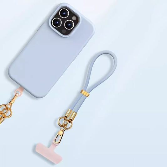 Phone with Pad Strap Silicone Lanyard