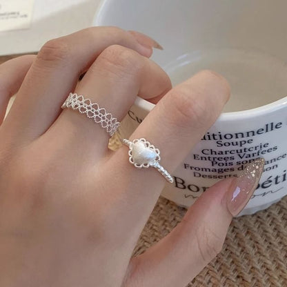 2: Heart Cutout Set Open + Alloy of Ring