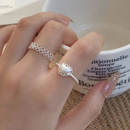 2: Heart Cutout Set Open + Alloy of Ring