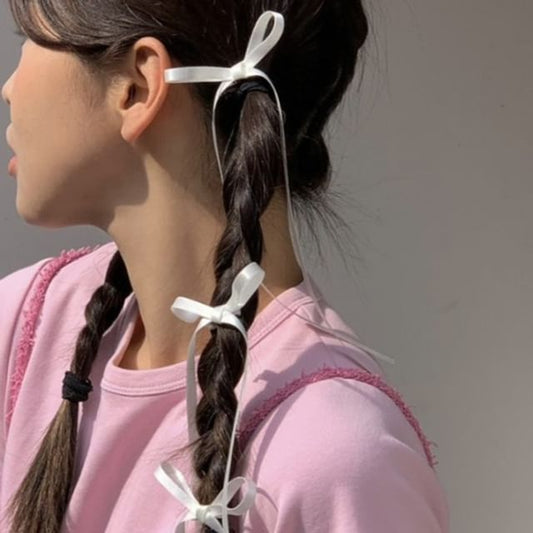 Set Bow Plain Hair Clip of 3: